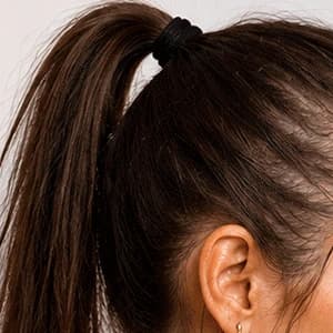 Topo da cabeça com menos densidade